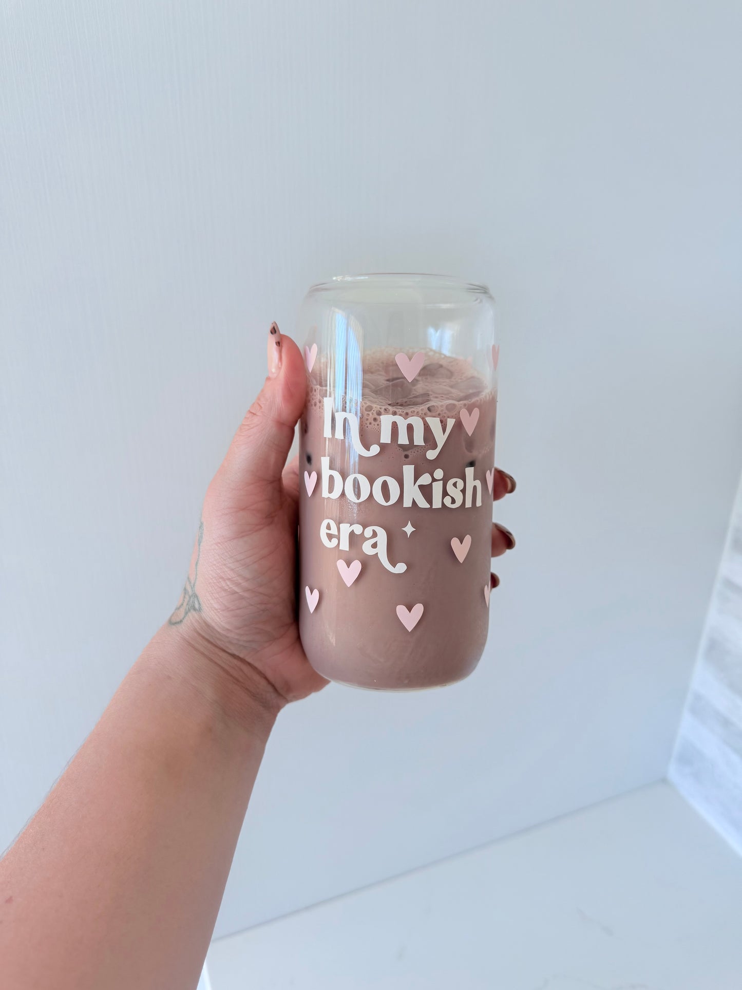 Bookish Era Glass Can