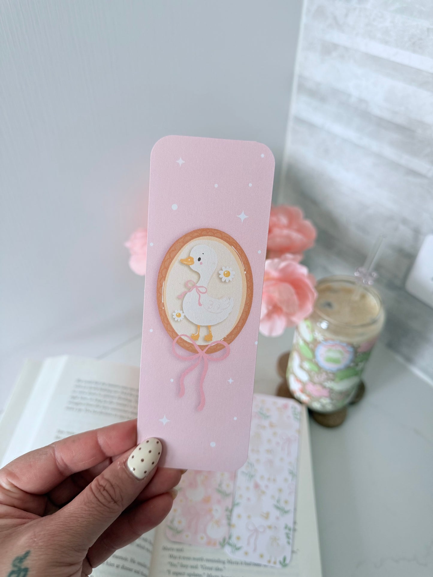 Cute Goose Bookmark