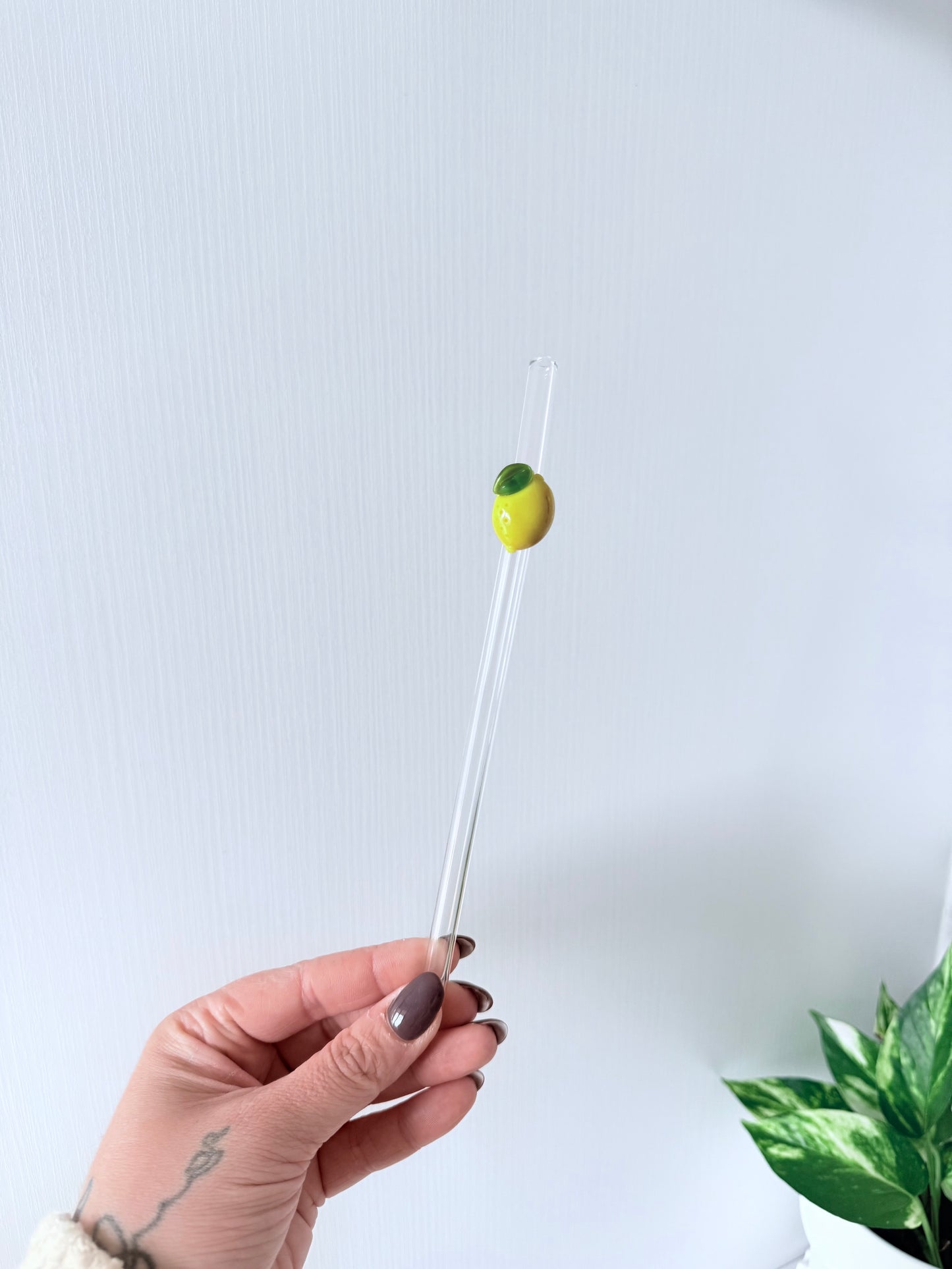 Lemon Glass Straw