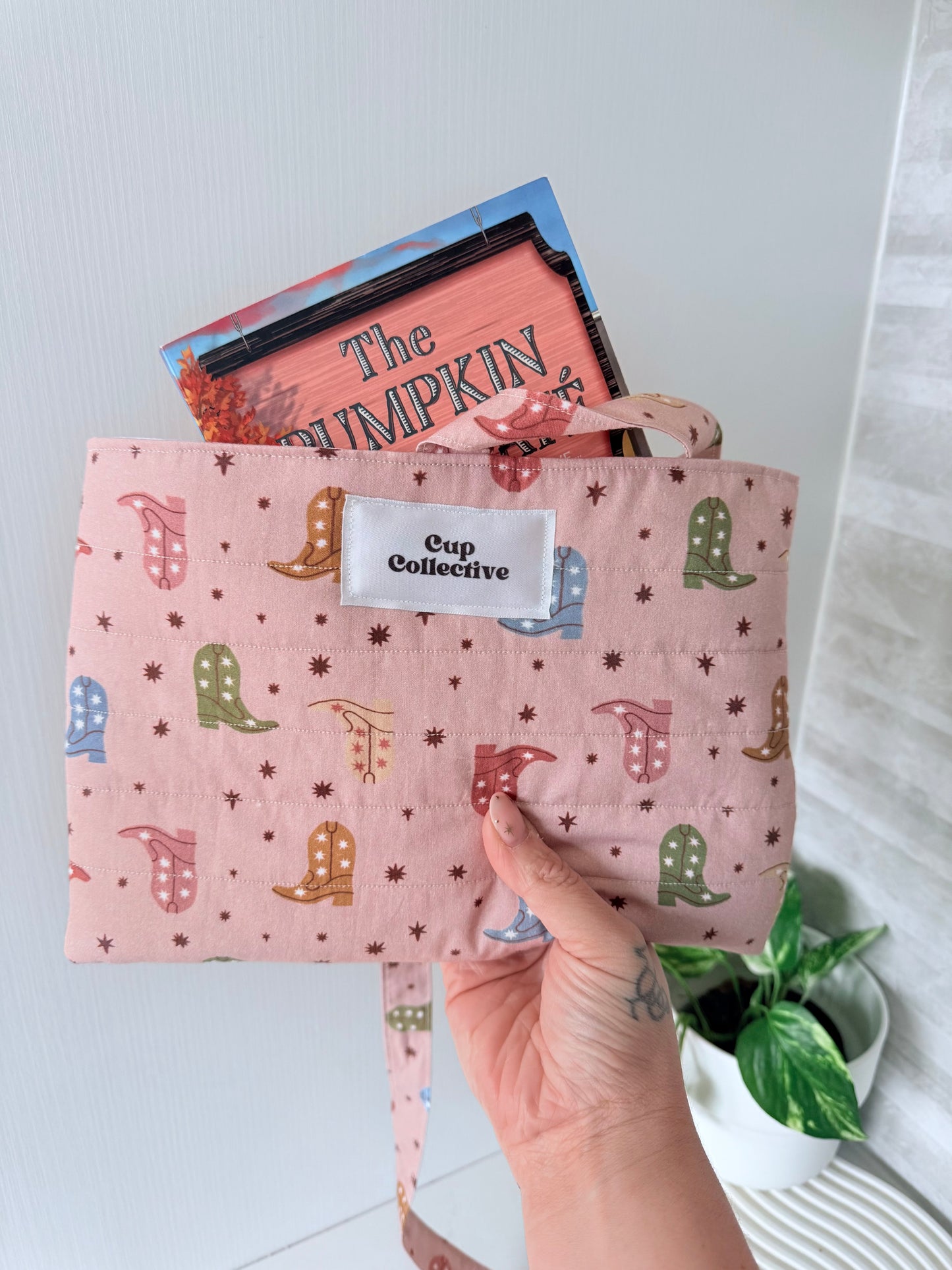 Dusty Cowgirl Book Sleeve