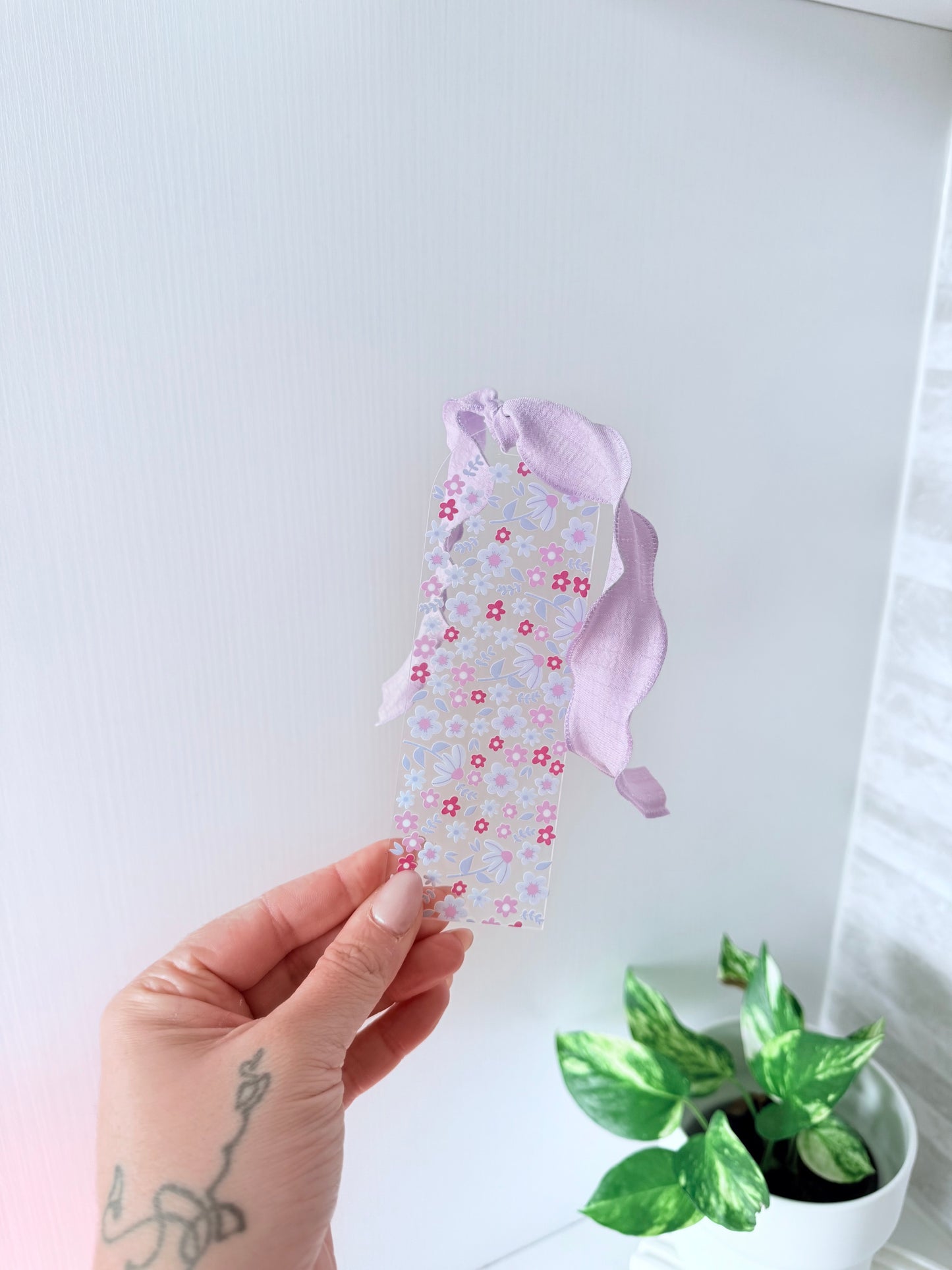 Lavender Bloom Bookmark