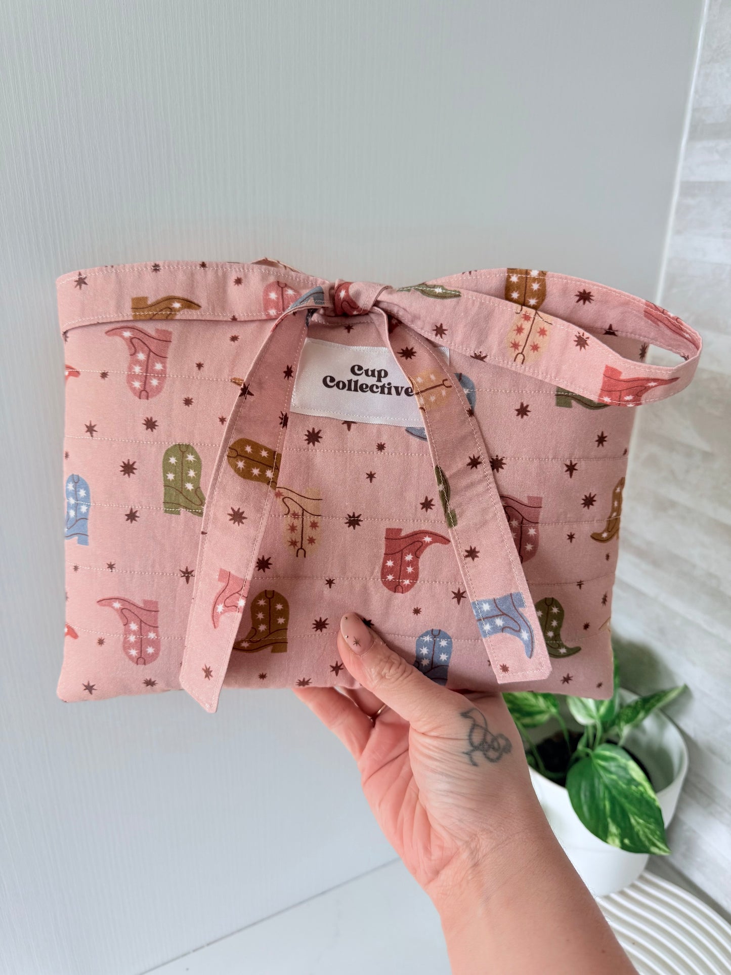 Dusty Cowgirl Book Sleeve