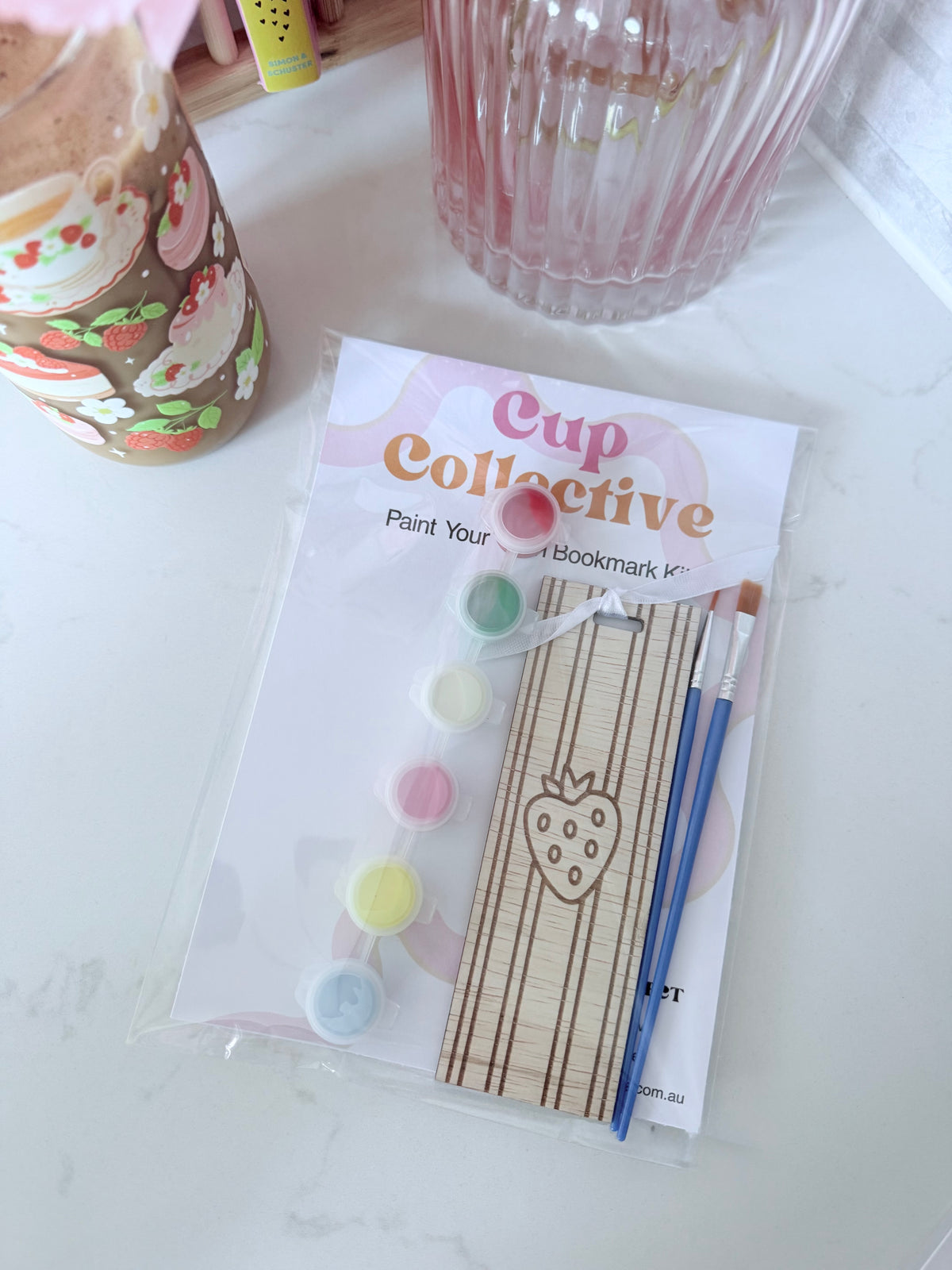 Paint Your Own Bookmark Kit