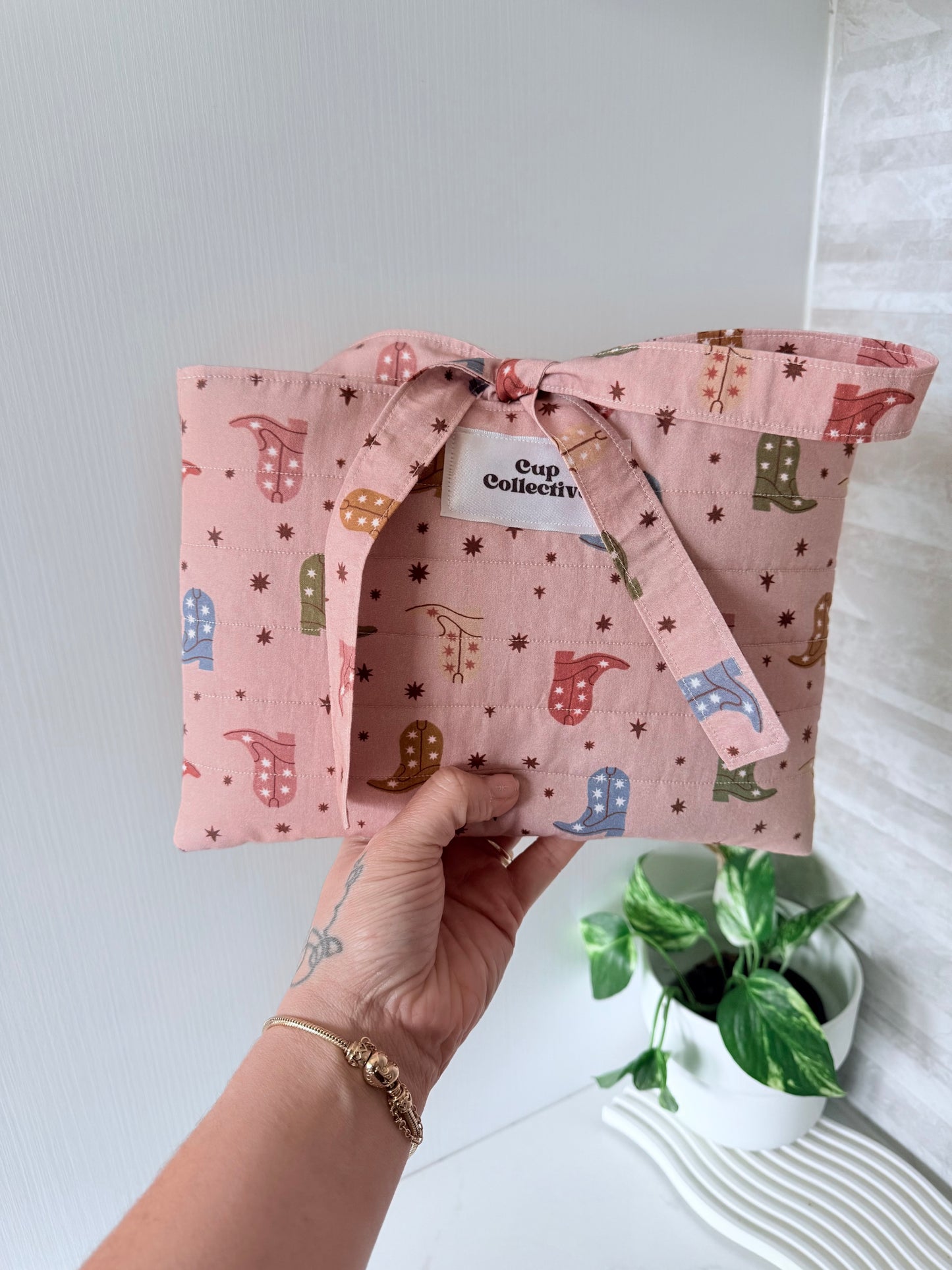 Dusty Cowgirl Book Sleeve
