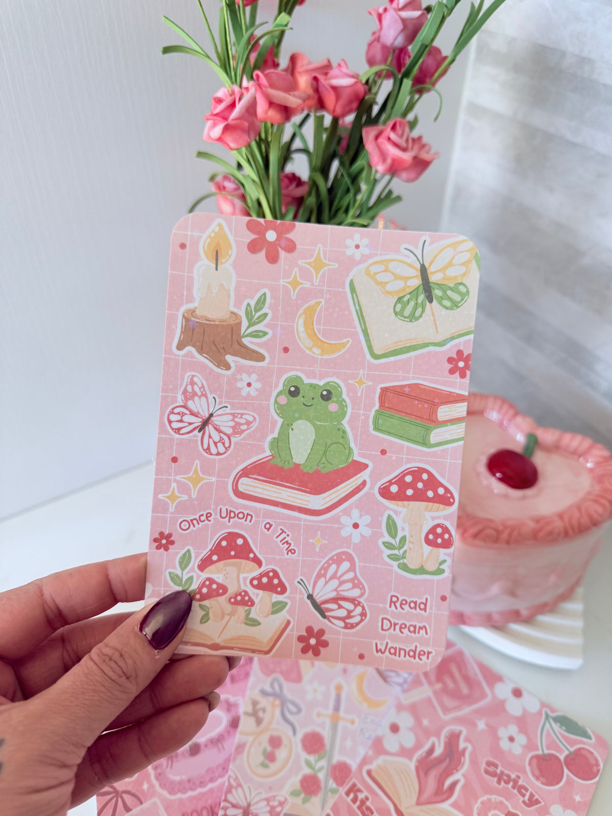 Frog and Fiction Kindle Insert