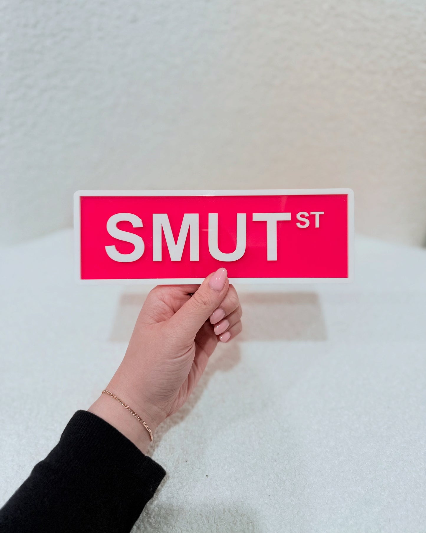 Acrylic Library Sign