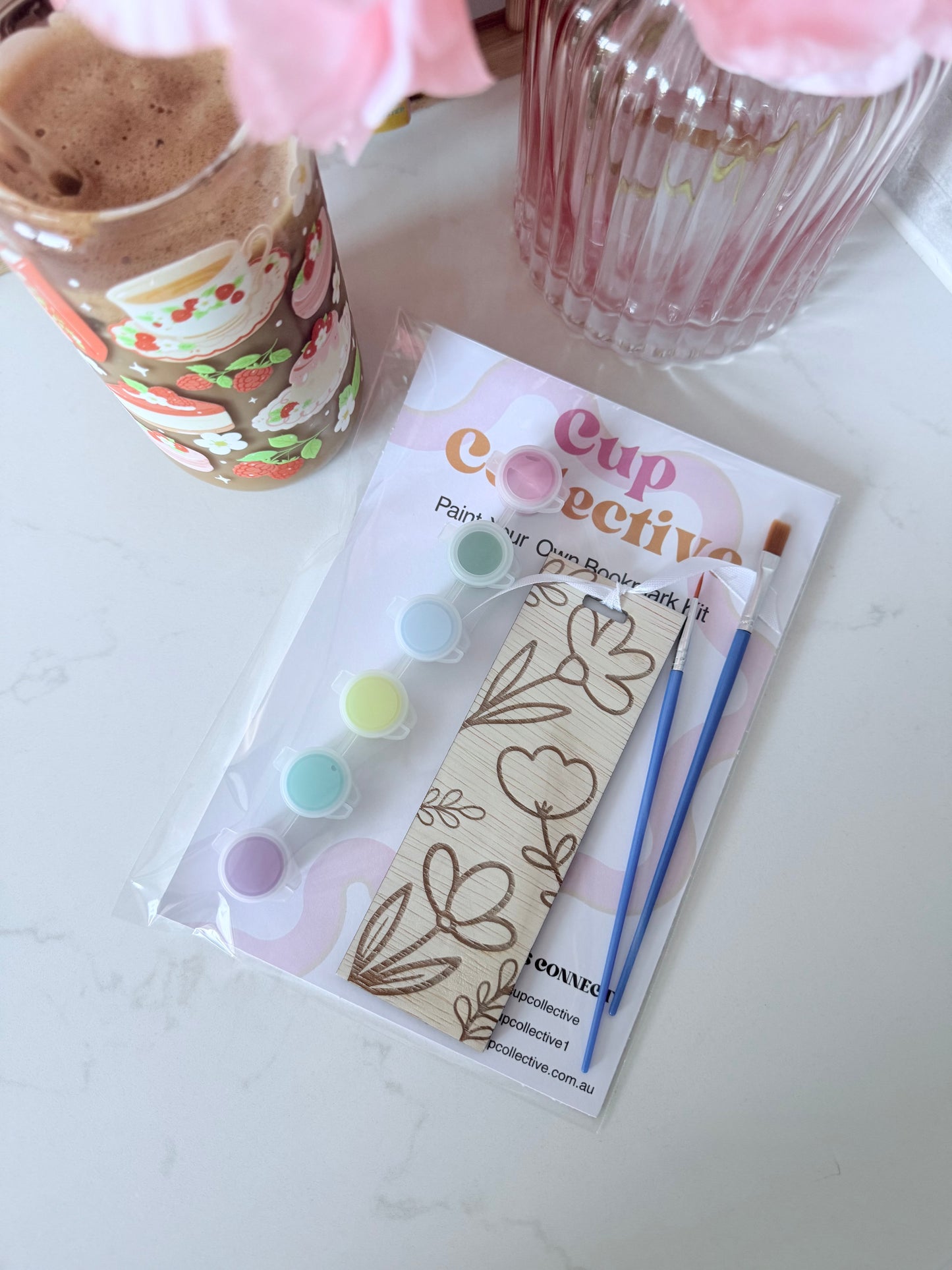 Paint Your Own Bookmark Kit