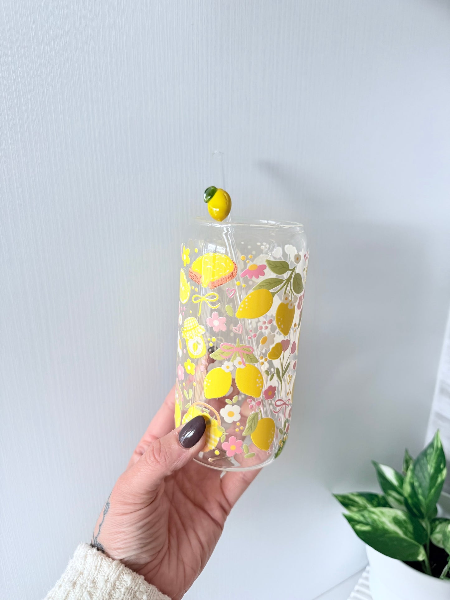 Lemon Glass Straw