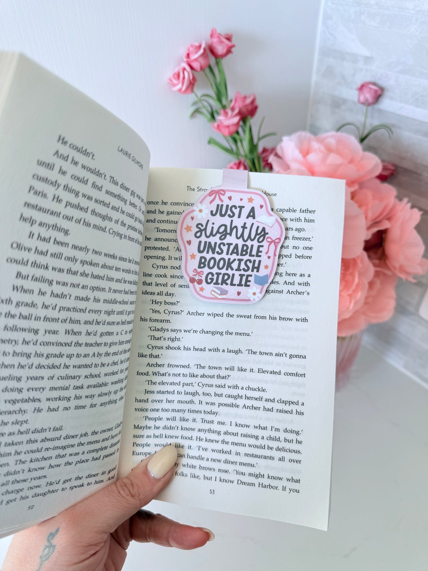 Unstable Girlie Magnetic Bookmark