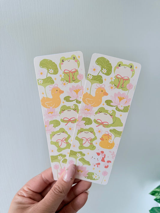 Pond Friends Bookmark