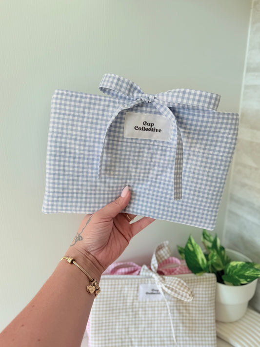 Millie Book Sleeve - Blue Bell
