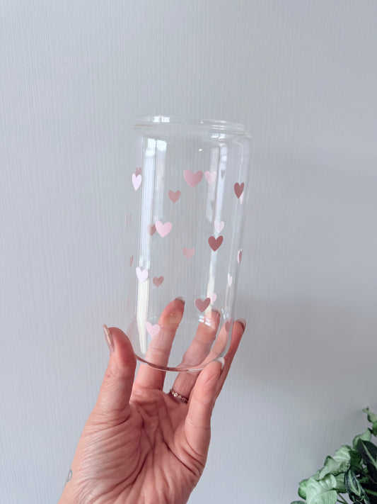 Heart Glass Can