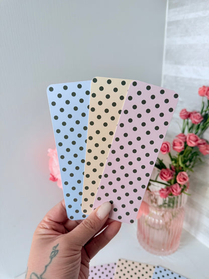 Polka Dot Bookmark Bundle