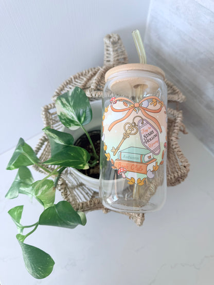 Stars Hollow Glass Can