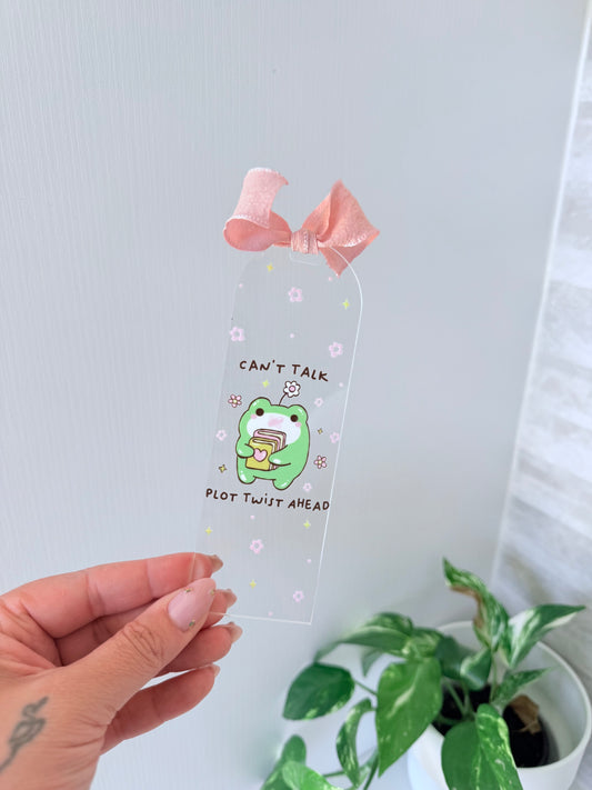 Plot Twist Ahead Bookmark