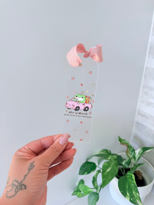 Get In Bestie Bookmark