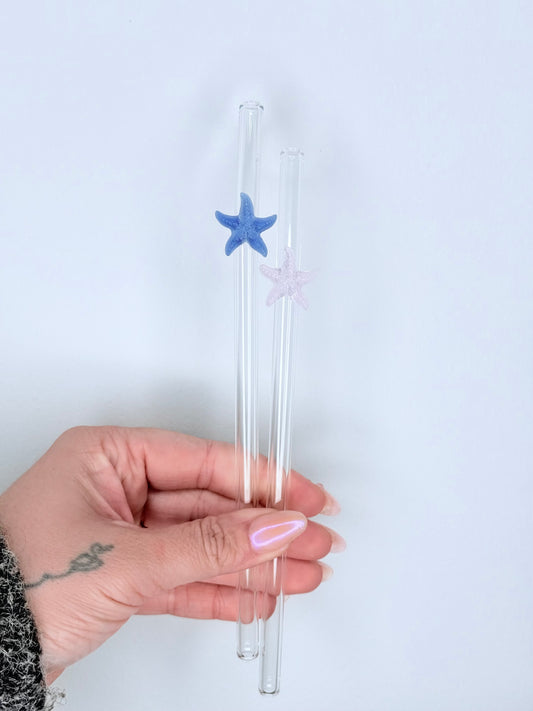 Starfish Glass Straw