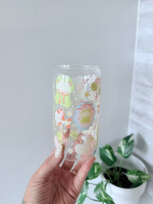 Pond Friends Glass Can