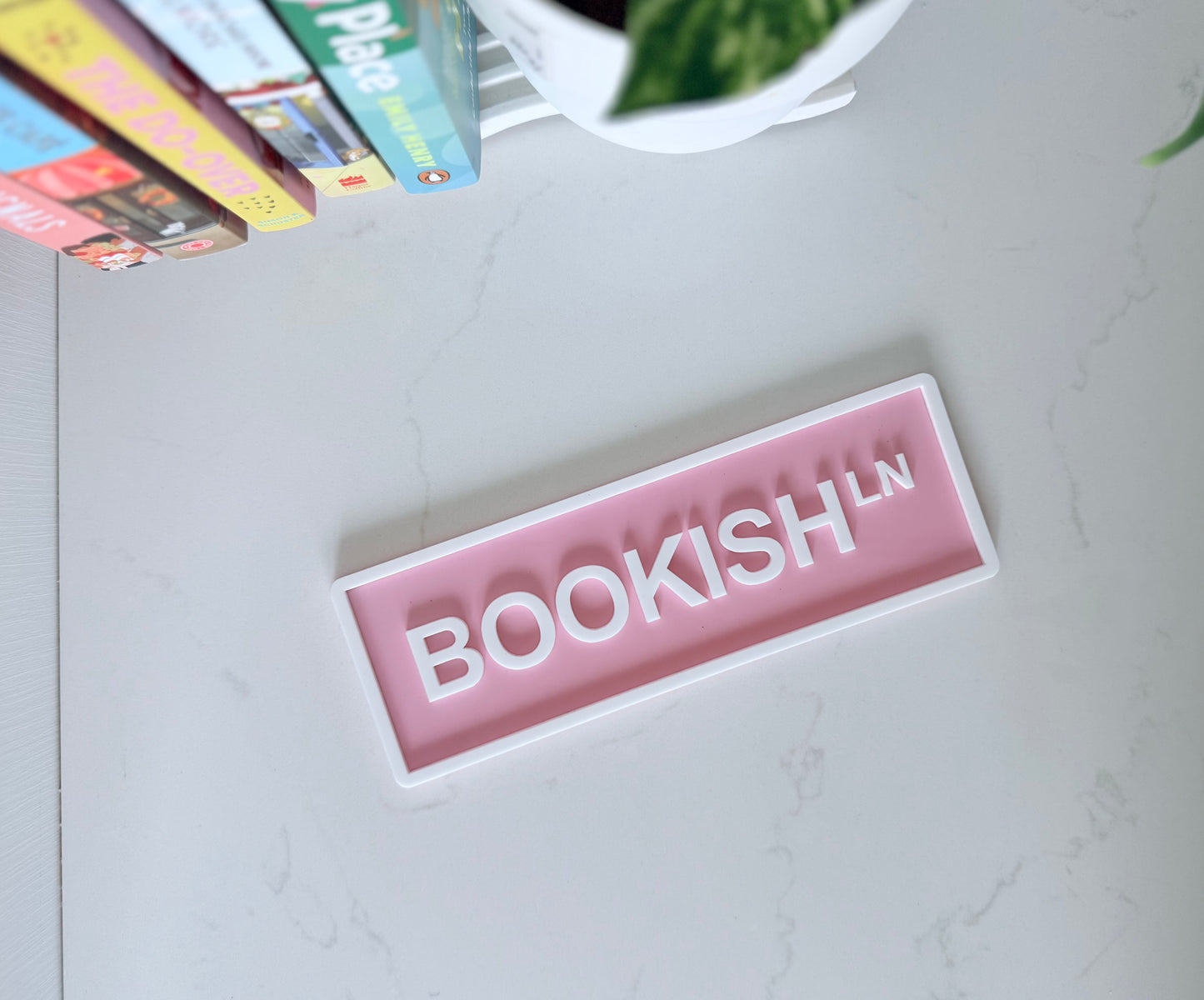 Acrylic Library Sign