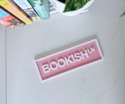 Acrylic Library Sign