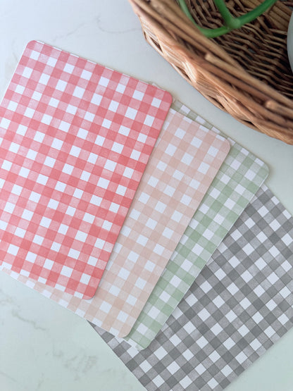 Gingham Kindle Insert