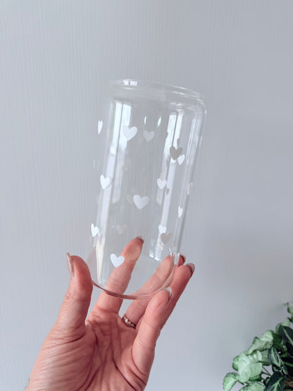 Heart Glass Can