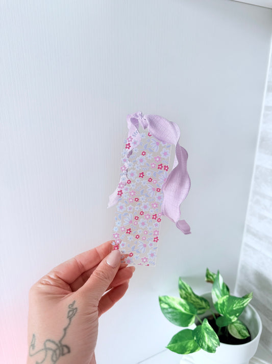 Lavender Bloom Bookmark