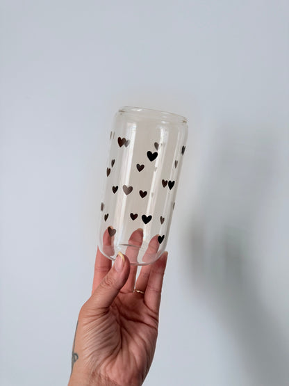 Heart Glass Can