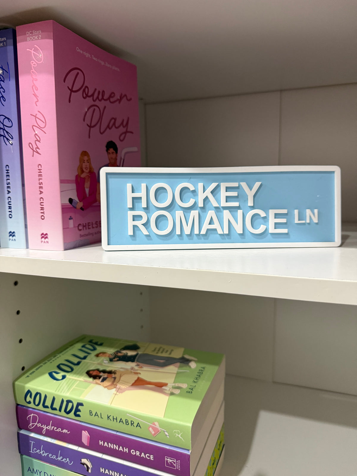 Acrylic Library Sign