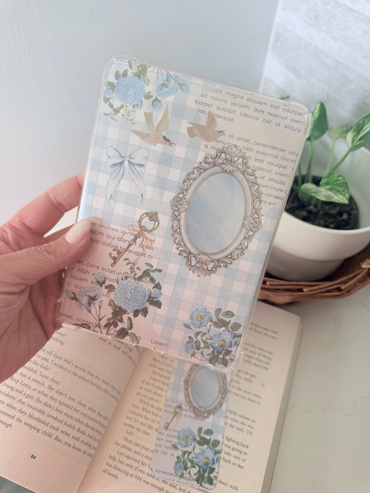 Blue Mirror Kindle Insert