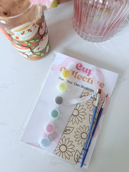 Paint Your Own Bookmark Kit