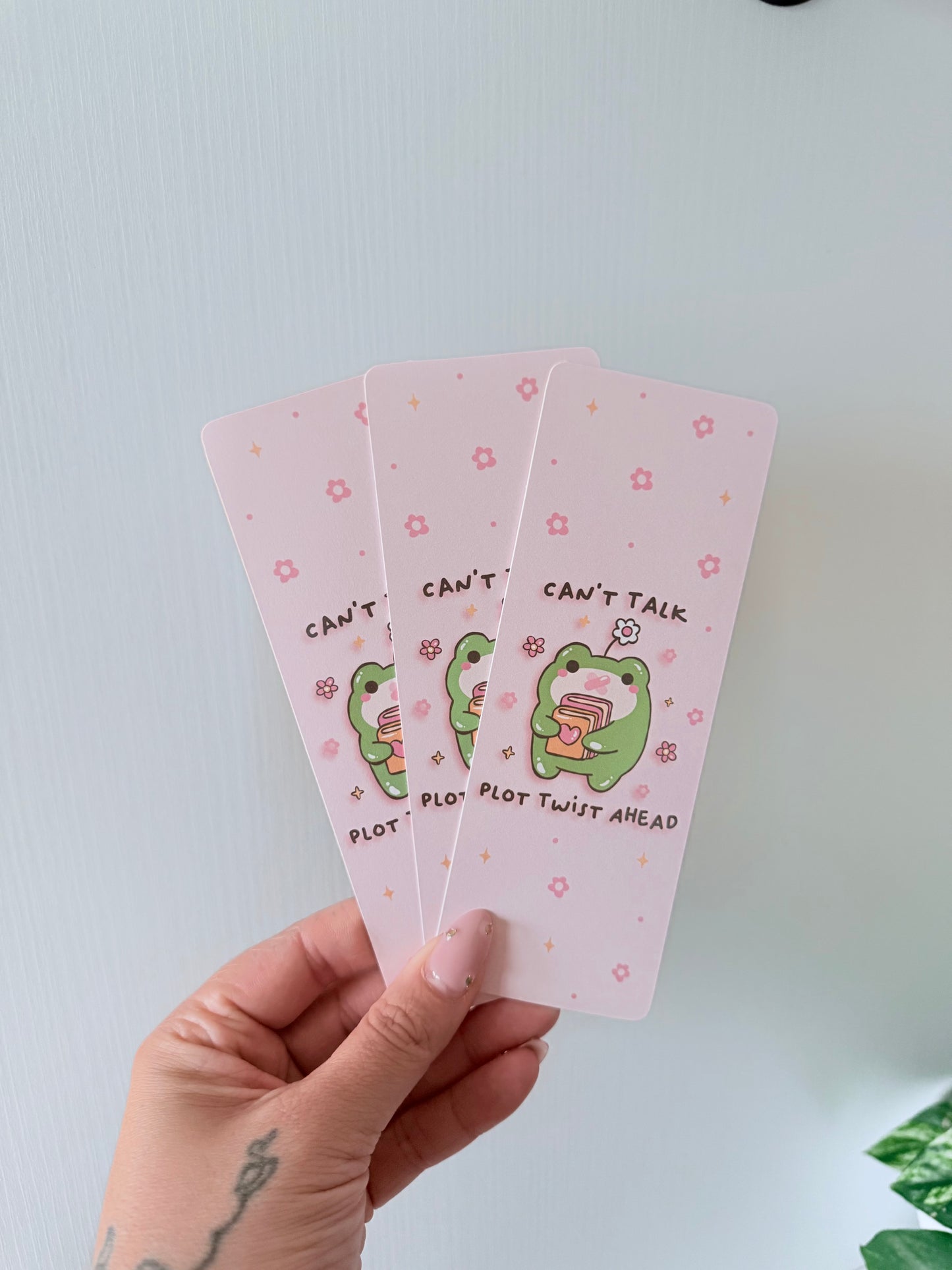 Plot Twist Ahead Bookmark