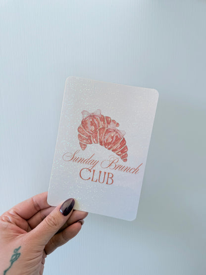 Kindle Insert - Sunday Brunch Club