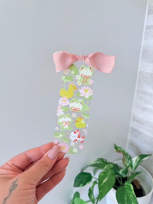 Pond Friends Bookmark