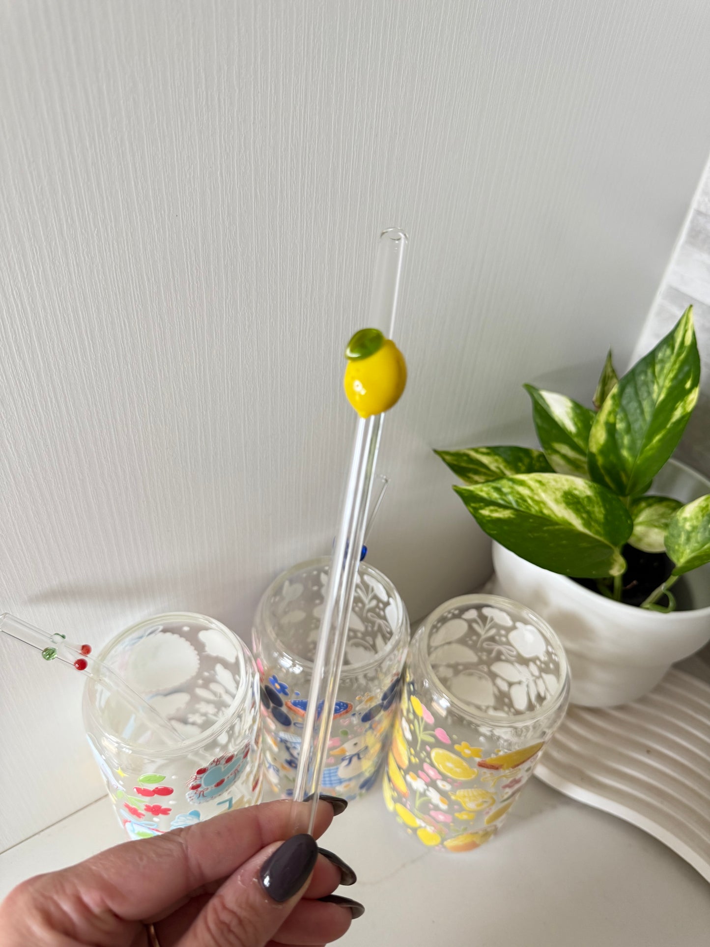 Lemon Glass Straw