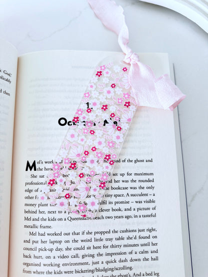 Pink Petal Bookmark