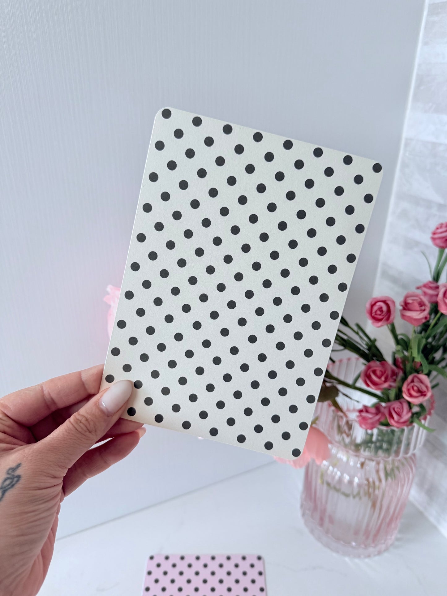 Polka Dot Kindle Insert