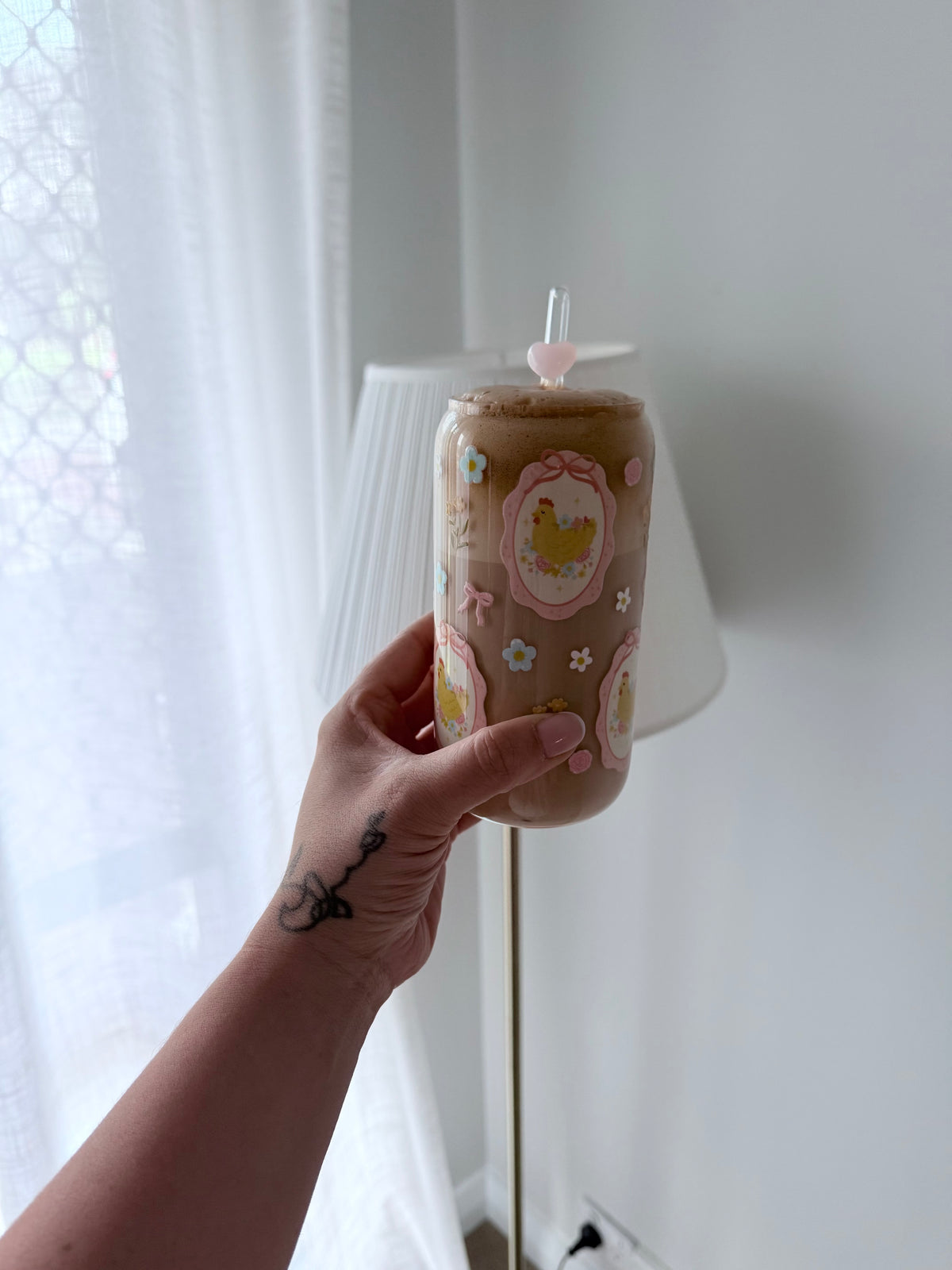 Chook Glass Can