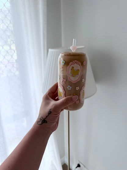 Chook Glass Can
