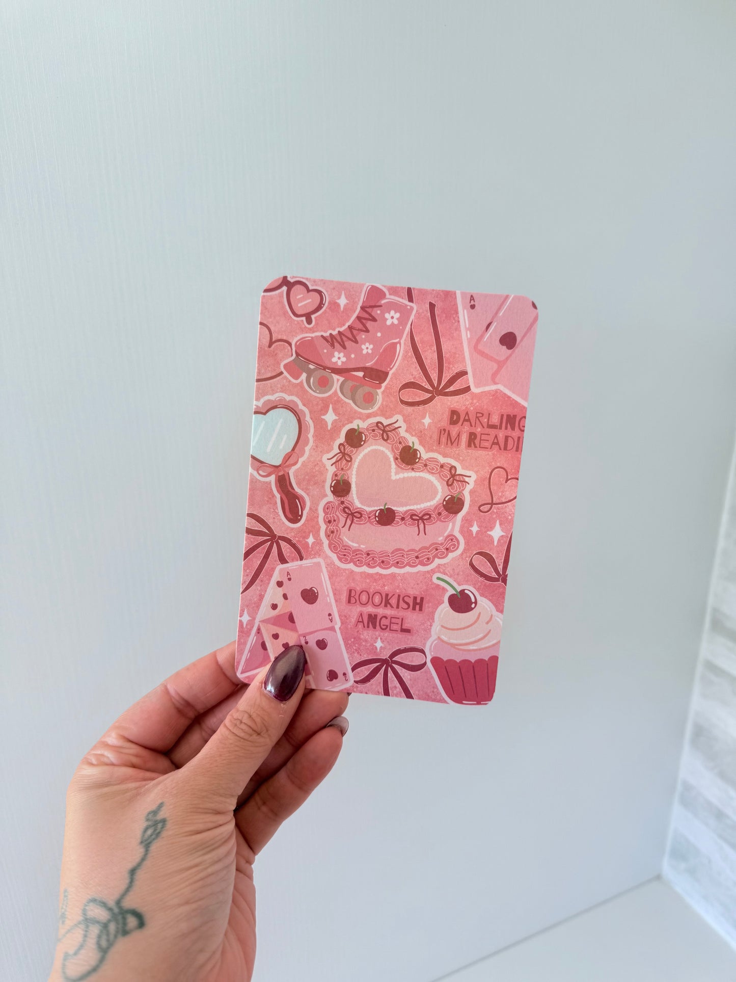 Kindle Insert - Bookish Angel