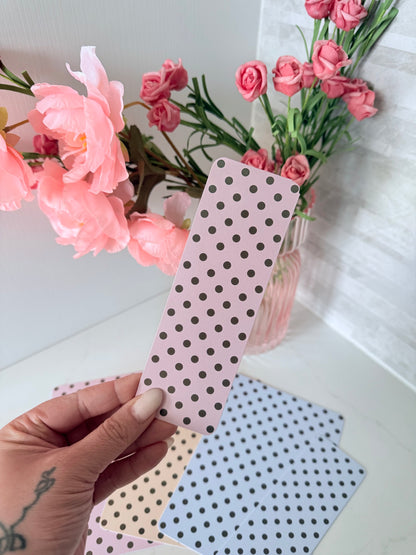 Polka Dot Bookmark Bundle