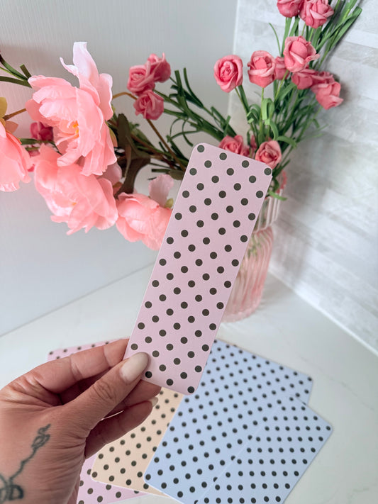 Polka Dot Bookmark