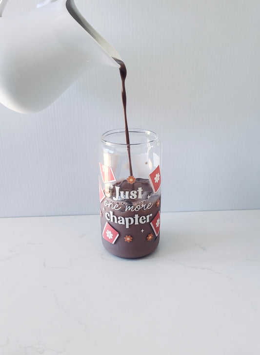 One More Chapter Glass Can