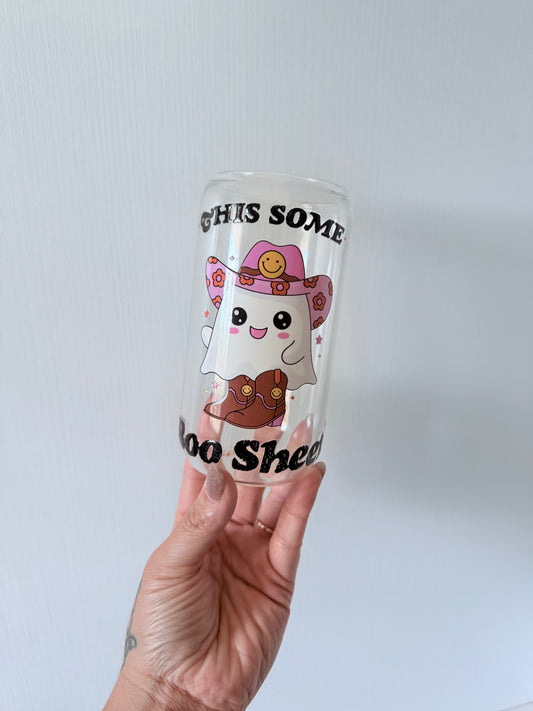 Boo Sheet Glass Can