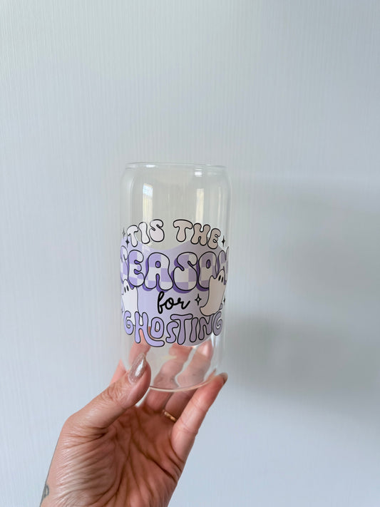 Season for Ghosting Glass Can