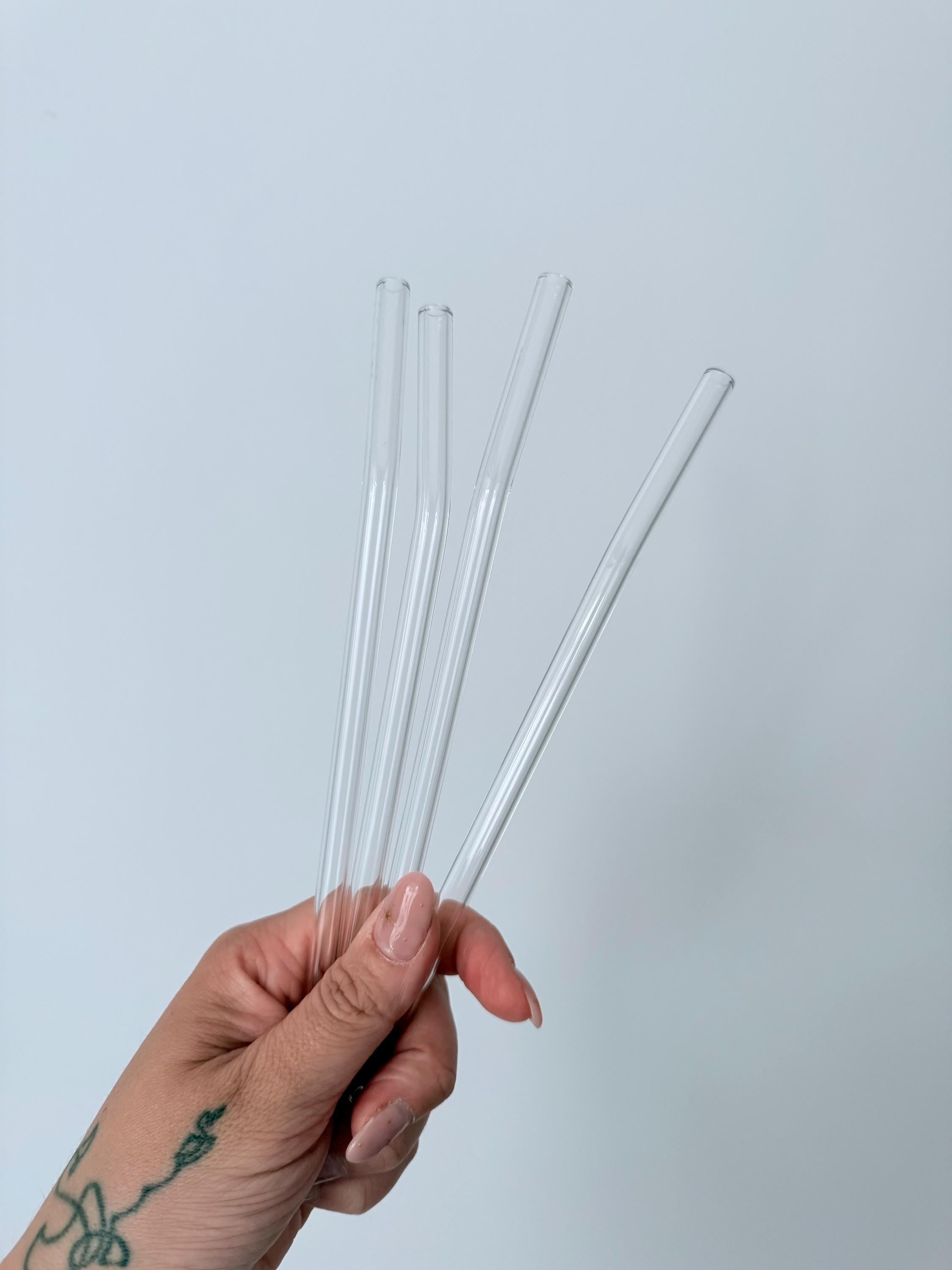 Glass Straw With Rib We create aesthetic glassware and bookish accessories designed to add a ...