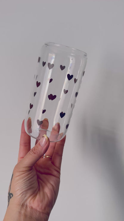 Heart Glass Can