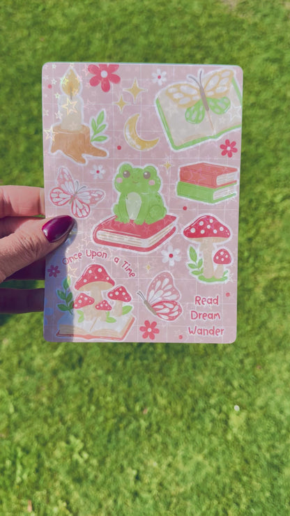 Kindle Insert - Frog and Fiction